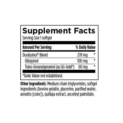 CoQnol 100 mg Designs For Health