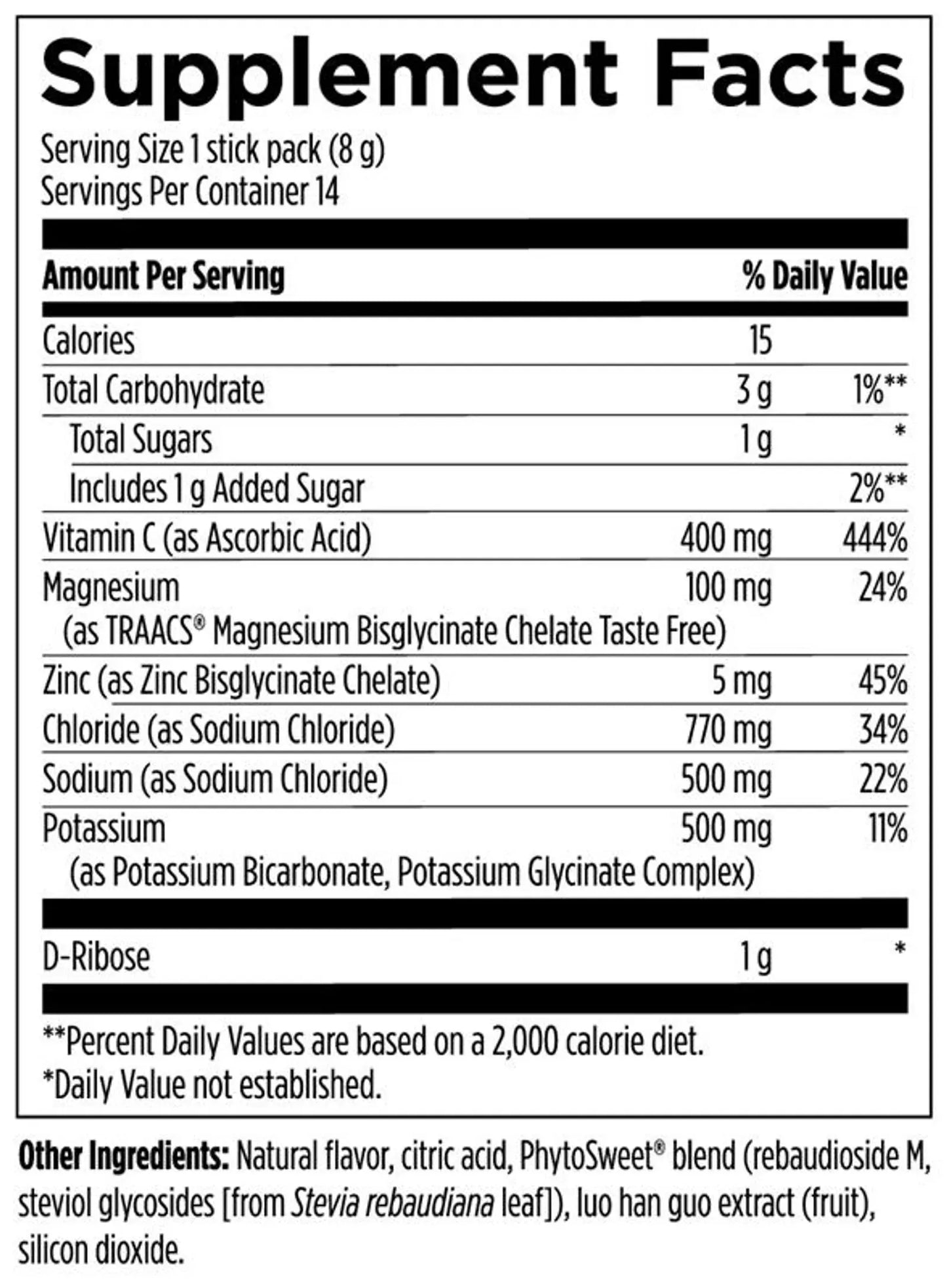 Designs for Sport Hydration Packs - 14 sachets Designs For Health