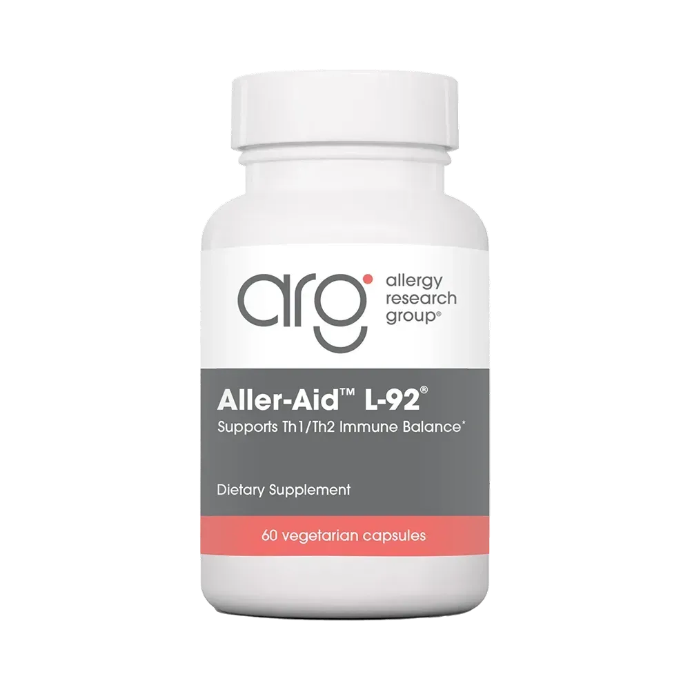 Aller-Aid™ L-92® - 60 capsules Allergy Research Group Default Title