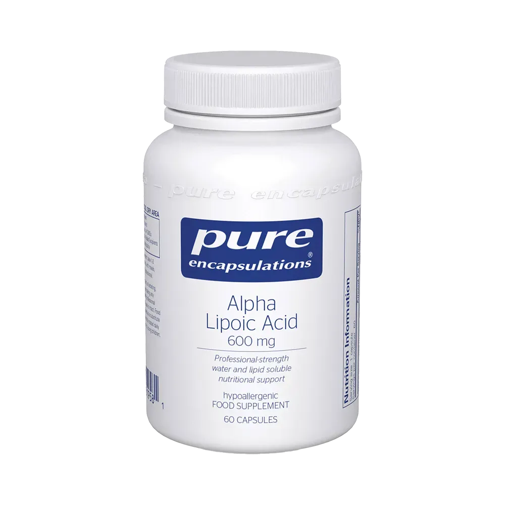 Alpha Lipoic Acid - 60 capsules Pure Encapsulations