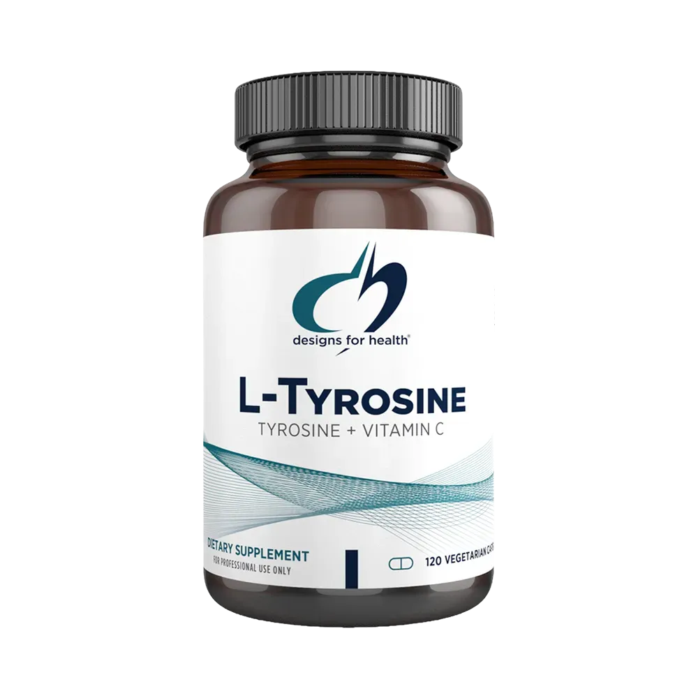 L-Tyrosine - 120 capsules Designs For Health Default Title