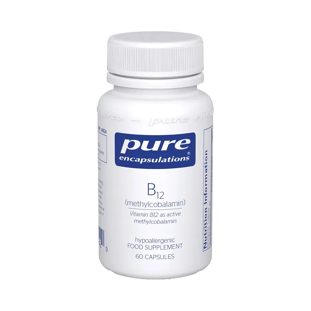 B12 (methylcobalamin) - 60 capsules Pure Encapsulations