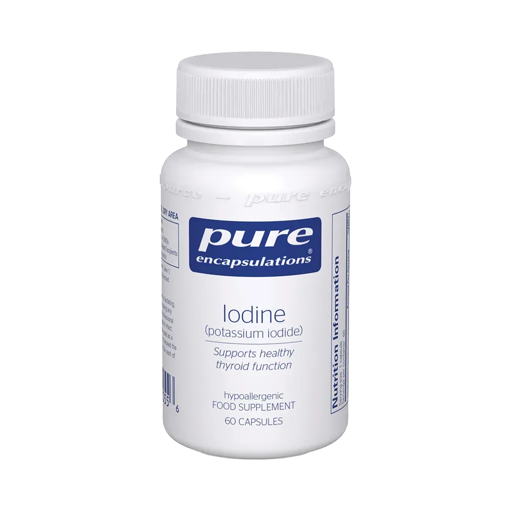Iodine (potassium iodide) - 60 capsules Pure Encapsulations