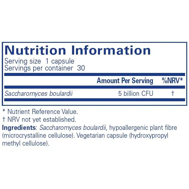 Saccharomyces Boulardii - 30 capsules Pure Encapsulations