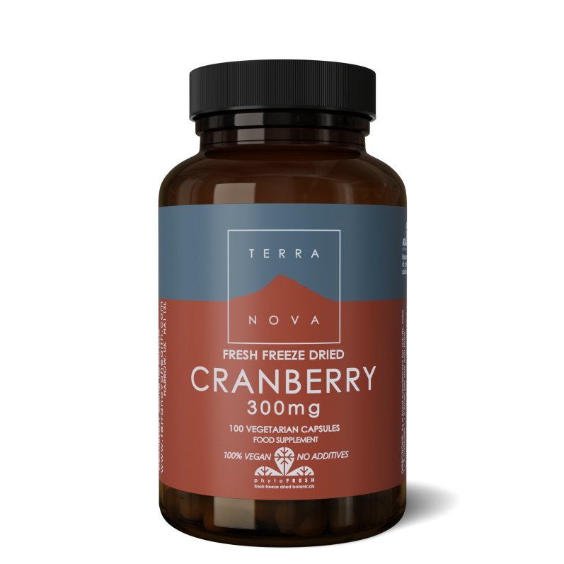 Cranberry 300mg | 100 capsules Supplement Terranovabenelux   