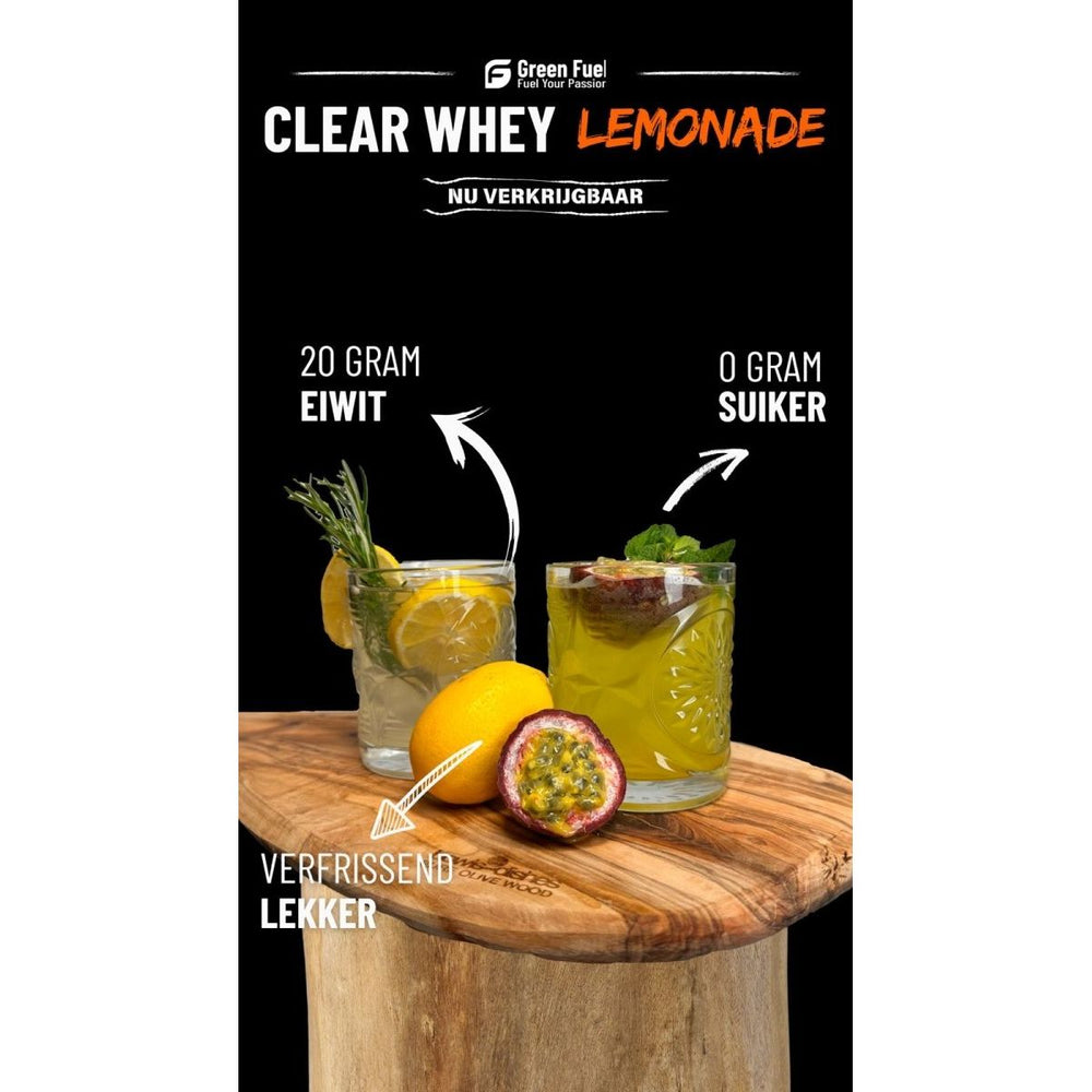 
                      
                        IsoClear Clear Whey Green Fuel BV
                      
                    