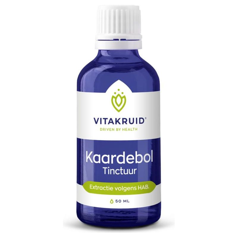 Vitakruid Kaardeboltinctuur Supplement Vitakruid   