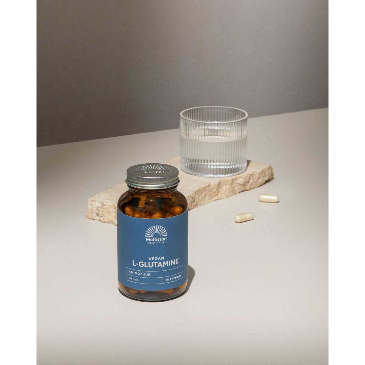 L-Glutamine 500mg - 90 capsules Supplement Mattisson