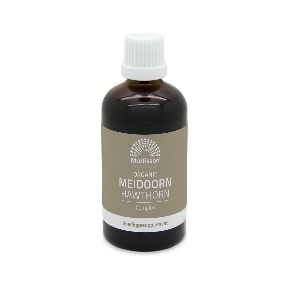 Biologisch Meidoorn complex tinctuur - 100 ml Supplement Mattisson   