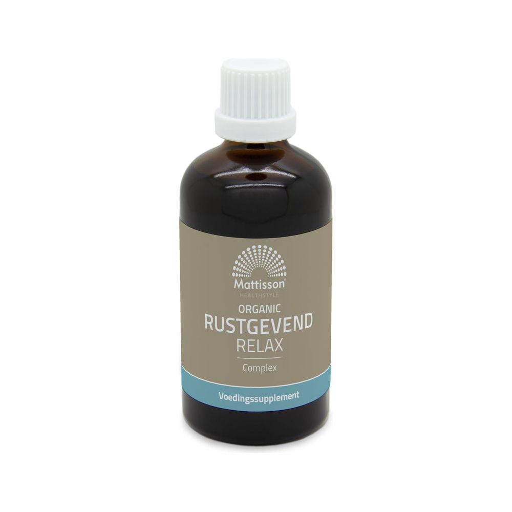 Biologisch Rustgevend complex tinctuur - 100 ml Supplement Mattisson   