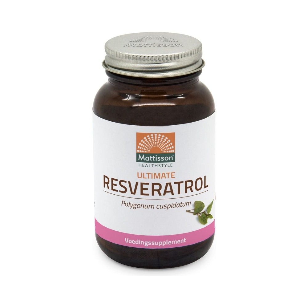 Resveratrol 98% - 125 mg - 60 capsules Supplement Mattisson   