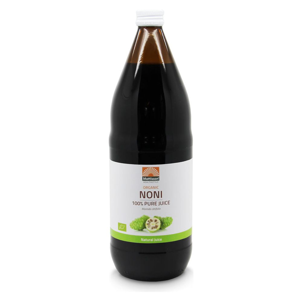 Biologisch Noni sap - Puur - 1 L Supplement Mattisson   