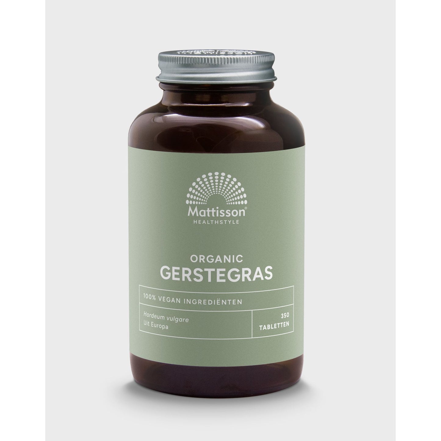 Biologische Gerstegras 400mg - 350 tabletten Supplement Mattisson Default Title