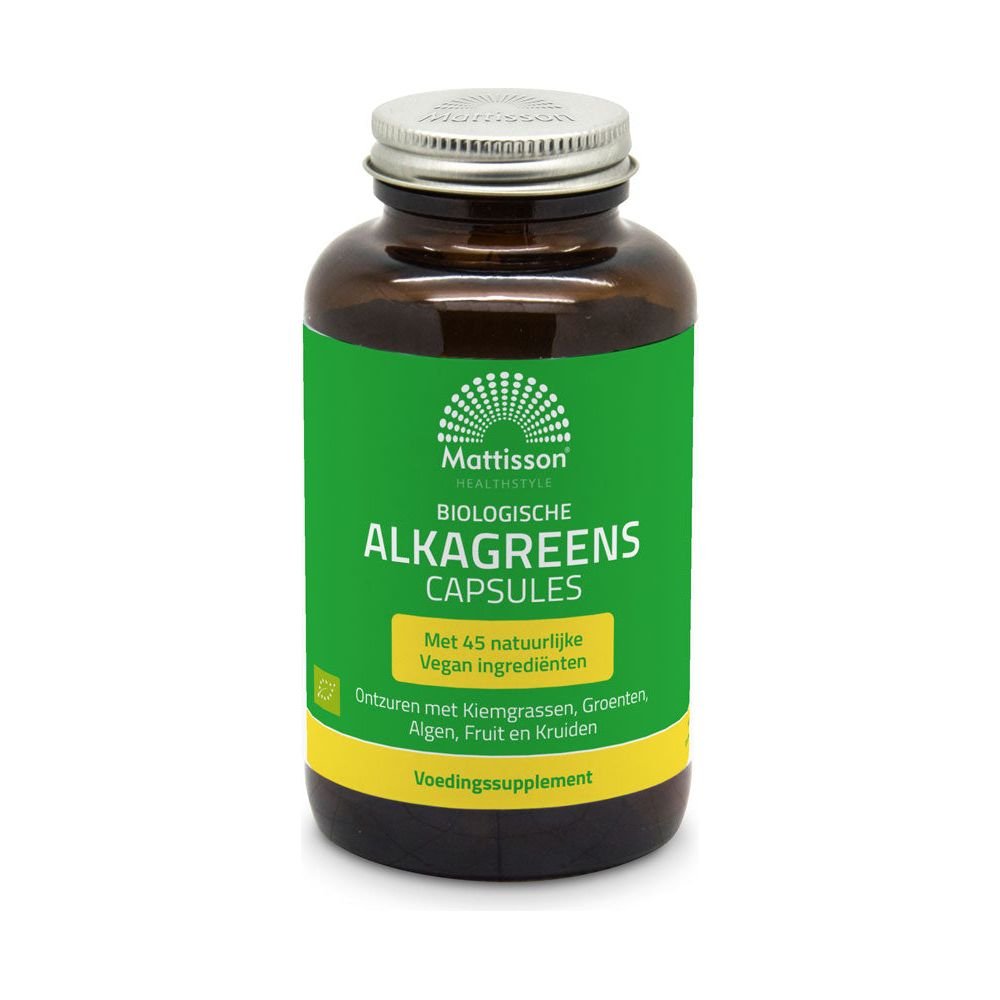 Biologische Alkagreens - 180 capsules Supplement Mattisson   