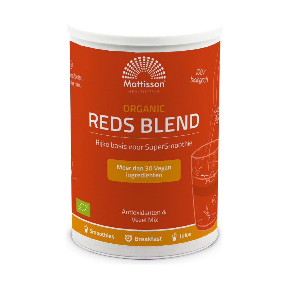 Biologische Reds Blend Poeder - 400 g Supplement Mattisson   