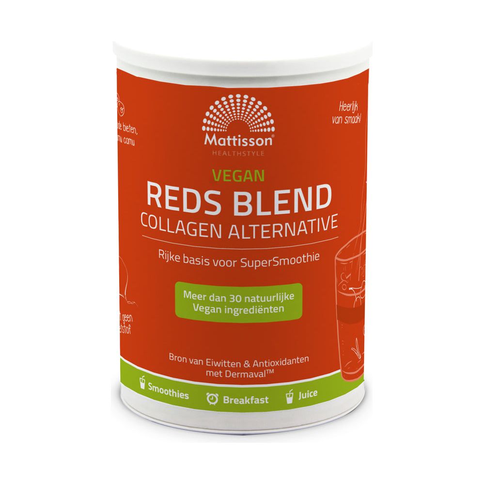 Vegan Reds Blend poeder - Collagen Alternative - 350 g Supplement Mattisson   