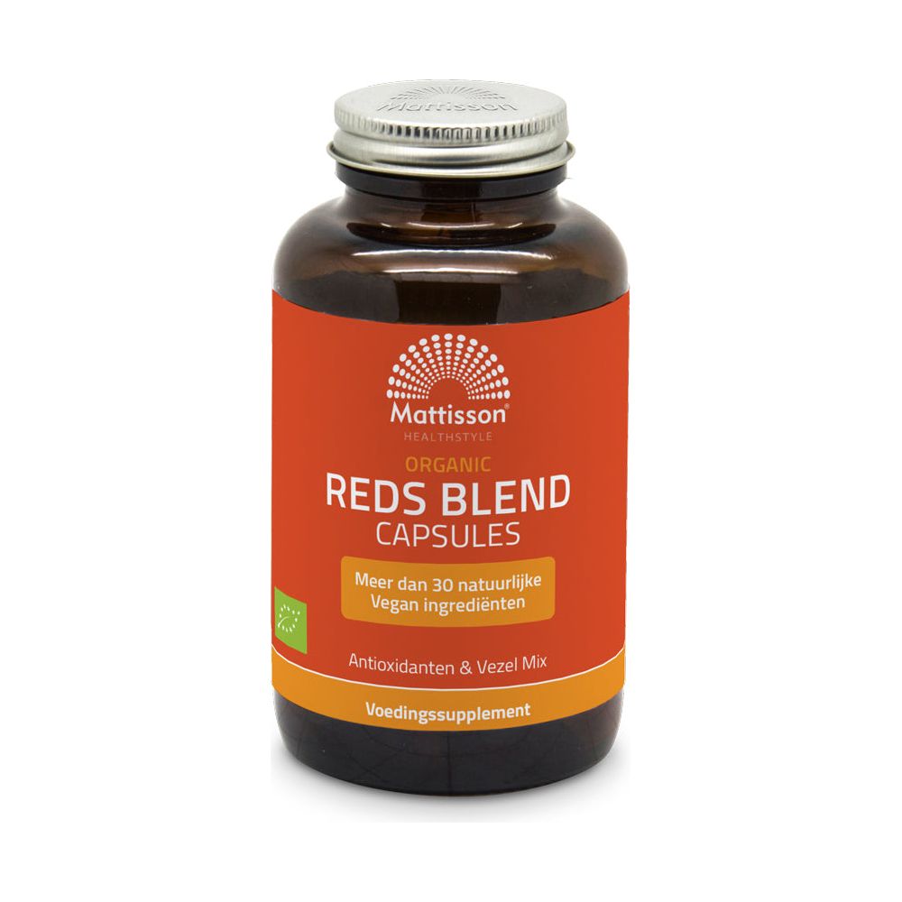 Biologische Reds Blend - Vezels & Antioxidanten - 180 capsules Supplement Mattisson   