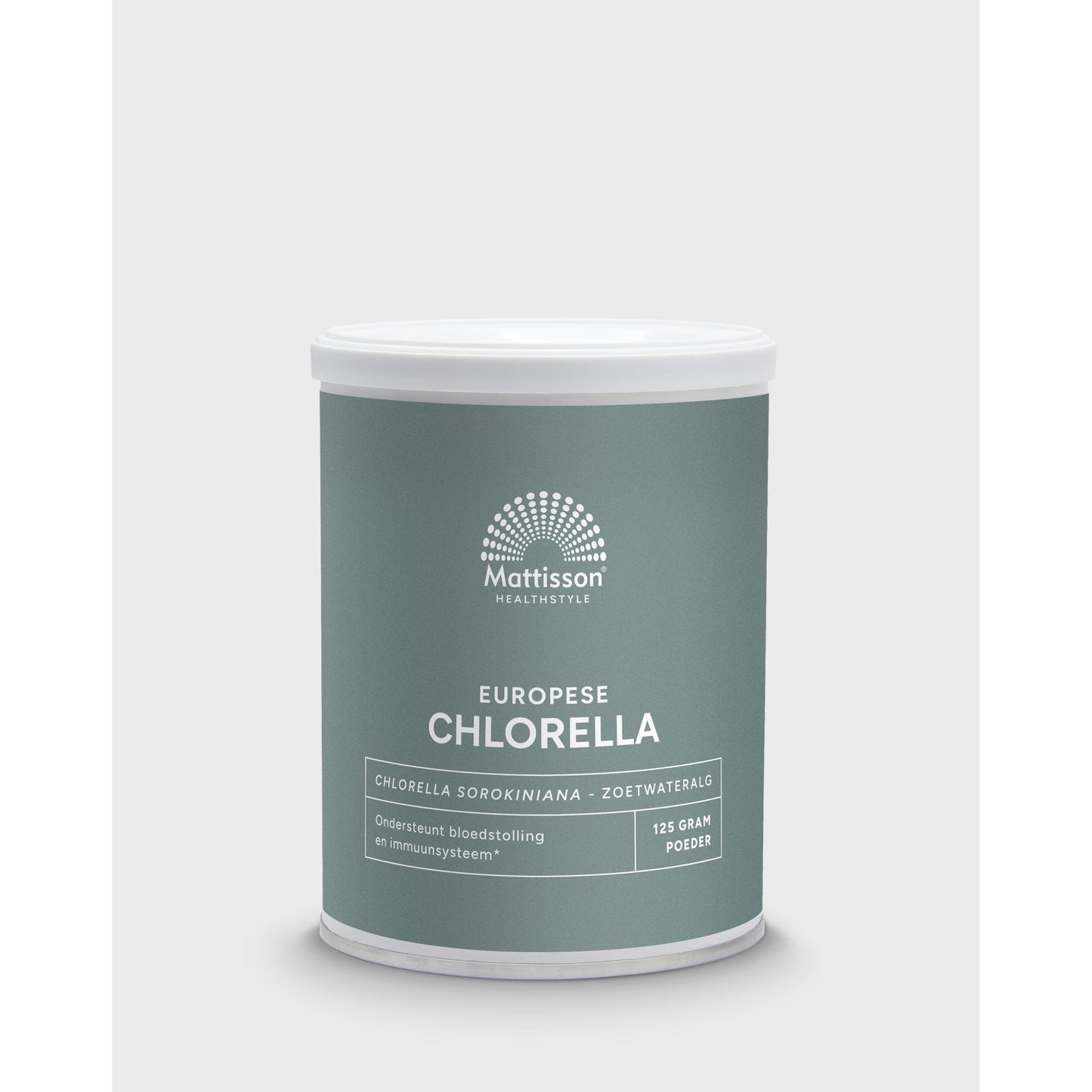 Europees Chlorella poeder - 125 g Supplement Mattisson Default Title