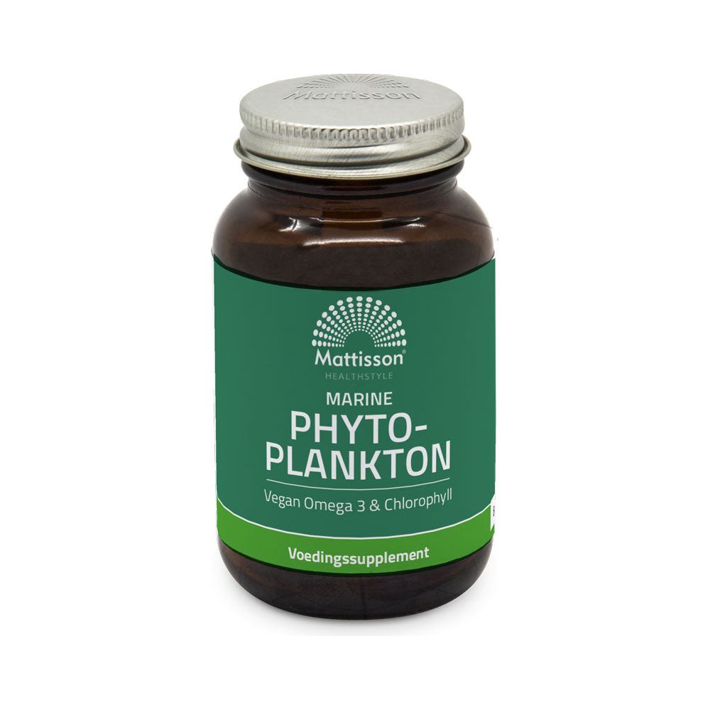 Vegan Marine Phytoplankton - 60 capsules Supplement Mattisson   