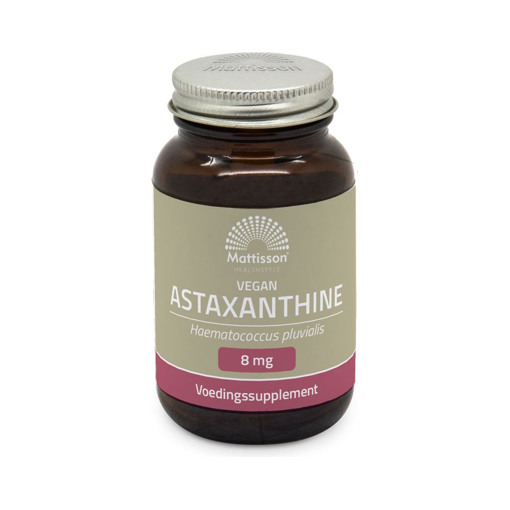 Vegan Astaxanthine 8mg – 60 capsules Supplement Mattisson   