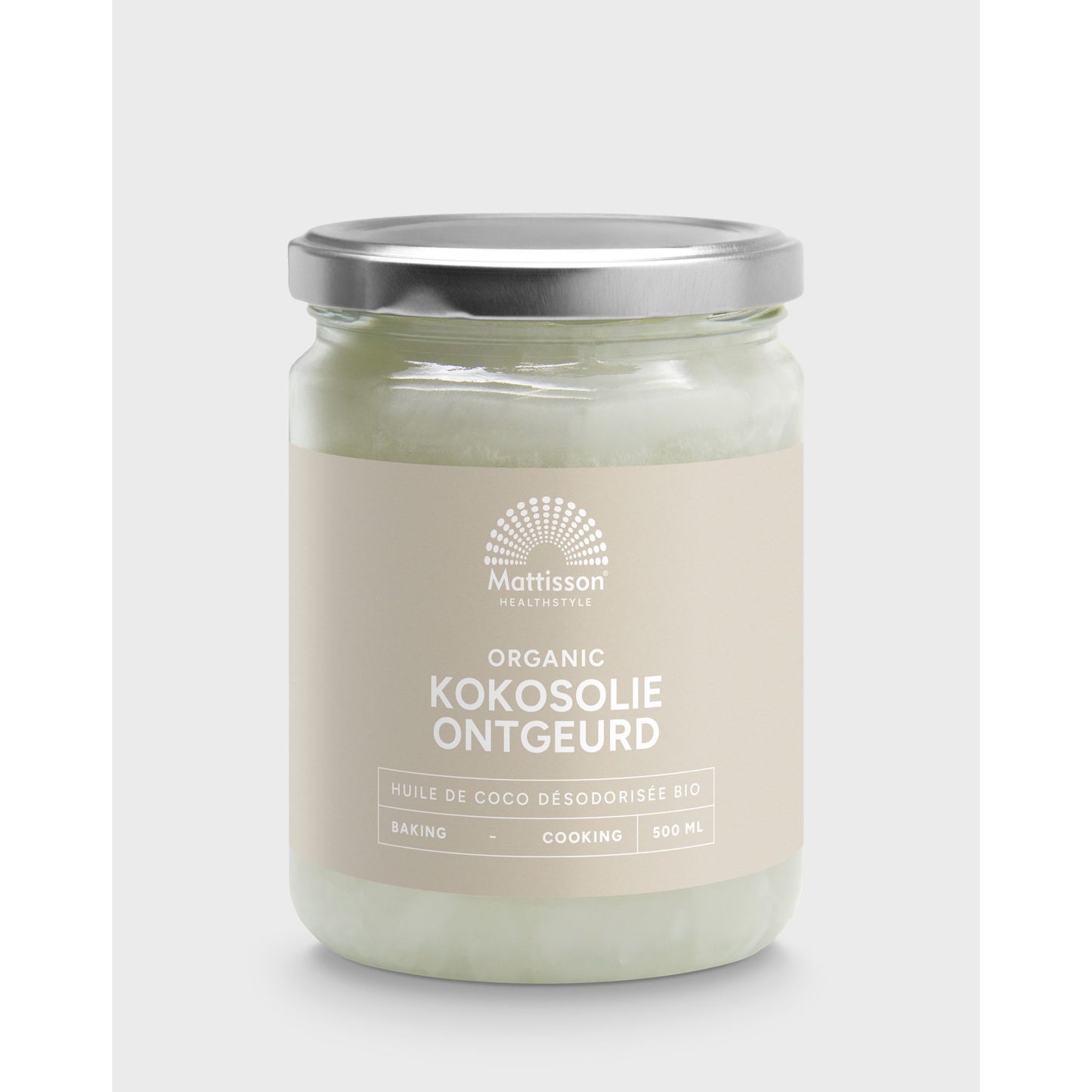 Biologische Kokosolie - Ontgeurd - 500 ml Supplement Mattisson Default Title