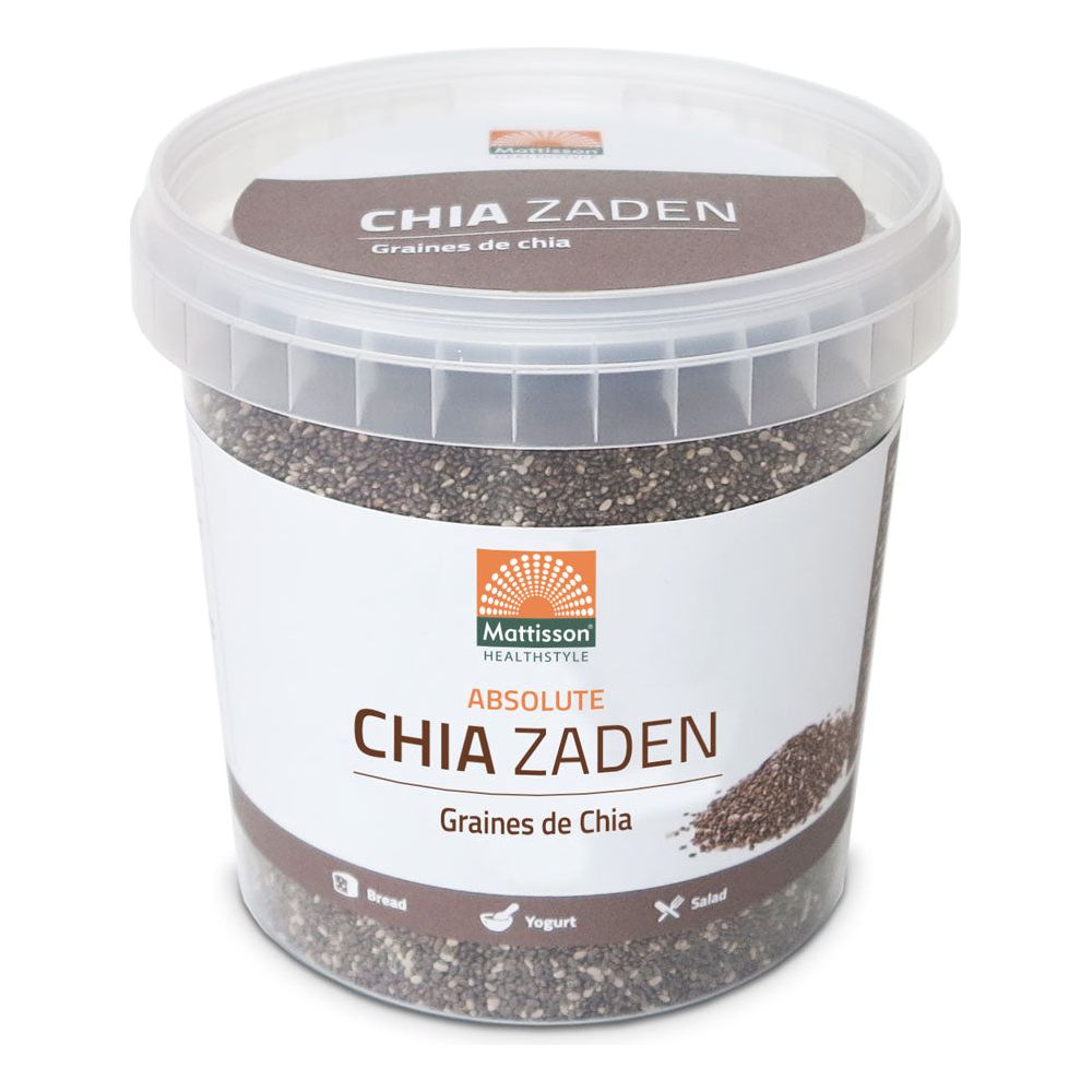 Absolute Chia Zaad Raw - 500 g Supplement Mattisson   