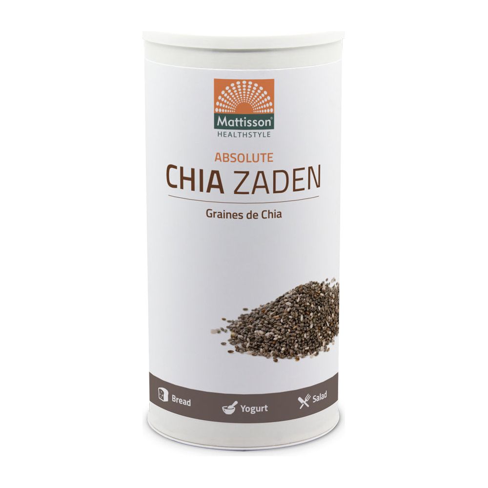 Absolute Chia Zaad Raw - 1 kg Supplement Mattisson   