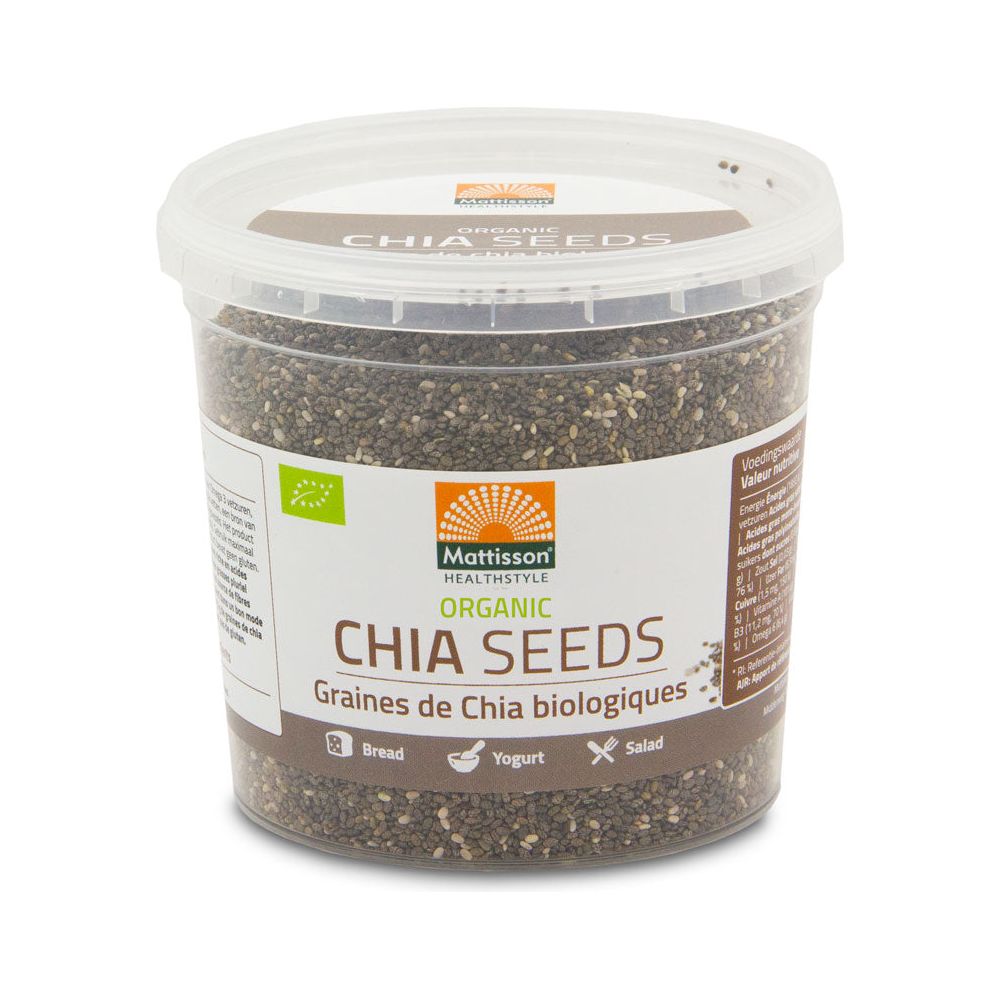 Biologische Chia Zaad Raw - 250 g Supplement Mattisson   