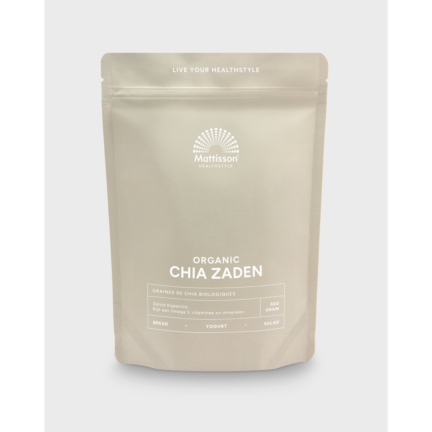 Biologische Chia Zaad Raw - 500 g Supplement Mattisson Default Title