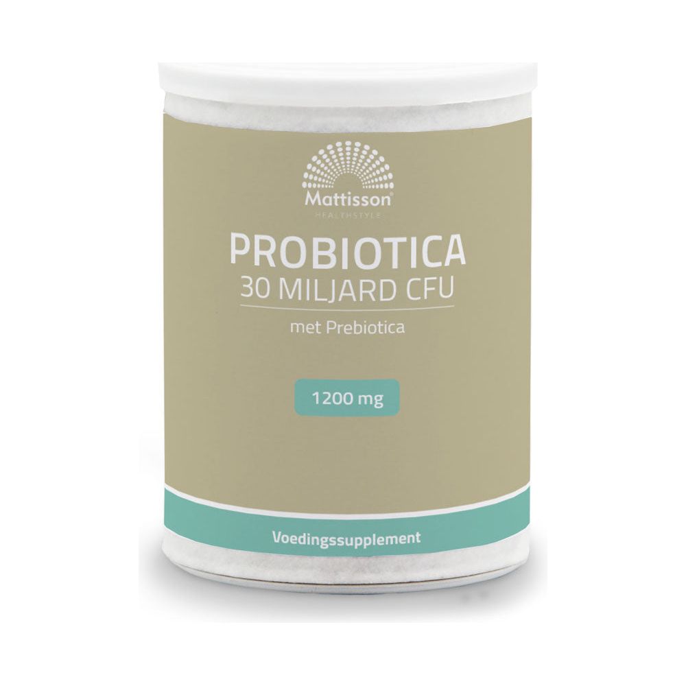 Pre- & Probiotica 30 miljard CFU - 125 gram Supplement Mattisson   