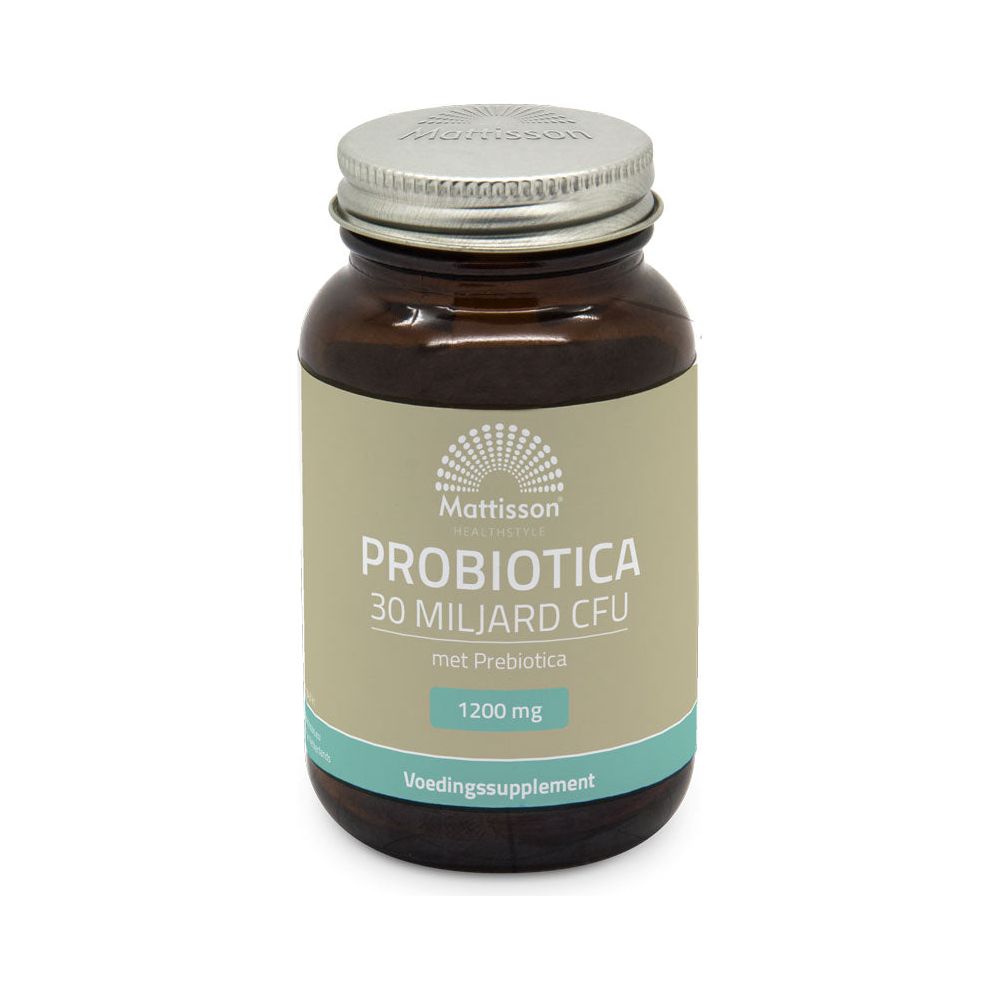 Pre- en probiotica 30 miljard CFU - 60 capsules Supplement Mattisson   