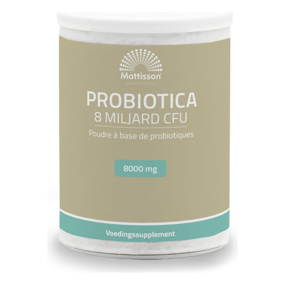 Probiotica Poeder - 8 miljard CFU - 125 g Supplement Mattisson   