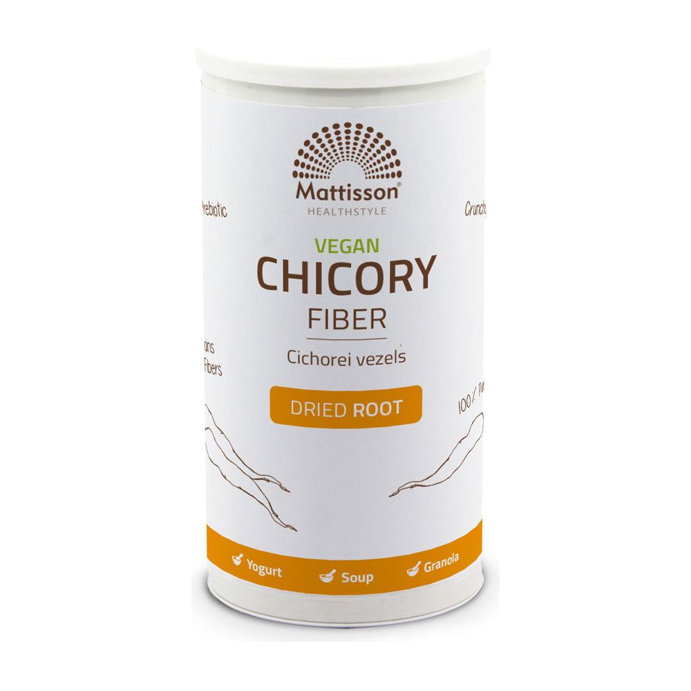 Gedroogde Cichoreiwortel vezels - Chicory Root Fiber - 200 g Supplement Mattisson   