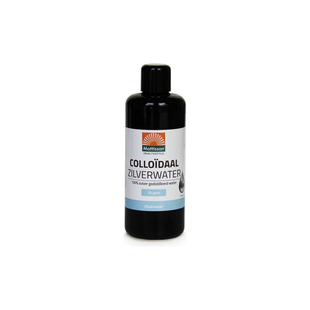 Colloïdaal Zilverwater 15PPM - 100 ml Supplement Mattisson   