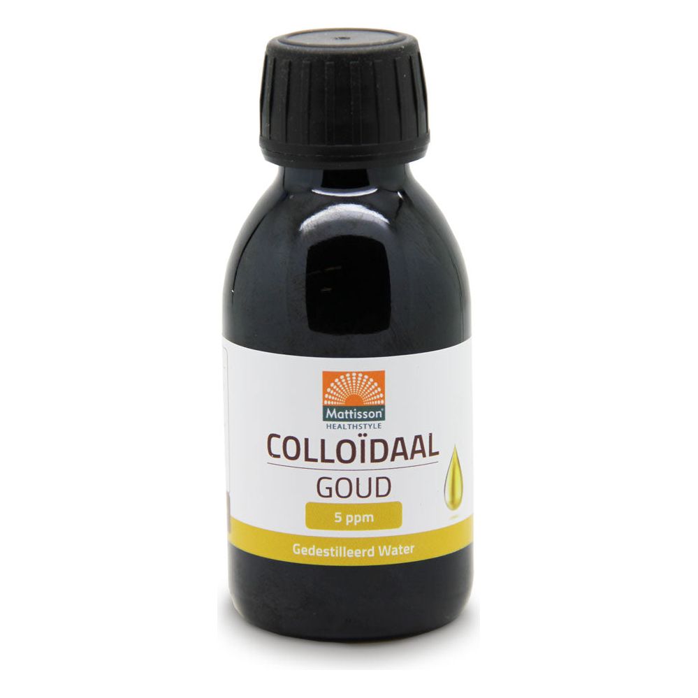 Colloïdaal Goud 5PPM - 100 ml Supplement Mattisson   