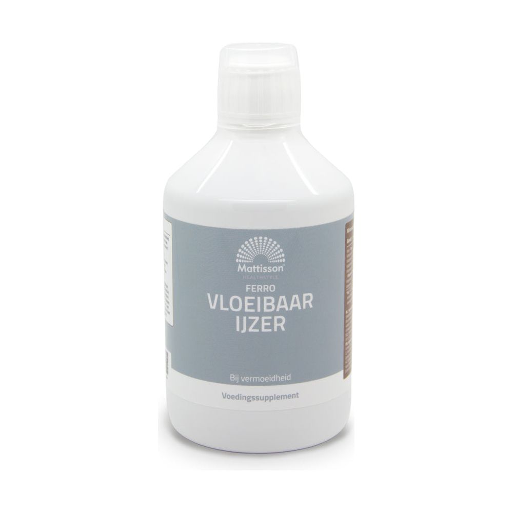 Ferro Vloeibaar IJzer - 500ml Supplement Mattisson   