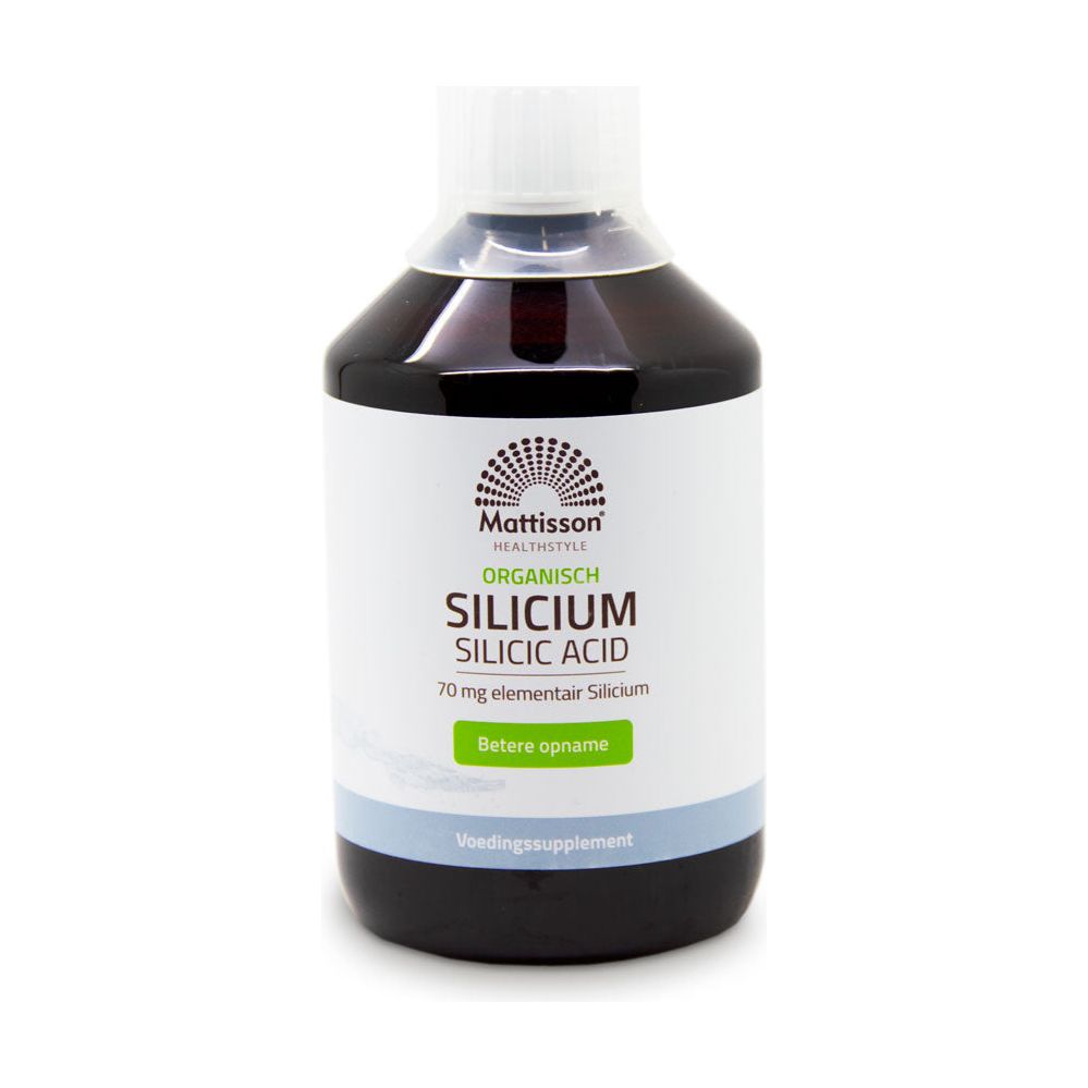 Organisch Silicium 70 mg - 500 ml Supplement Mattisson   