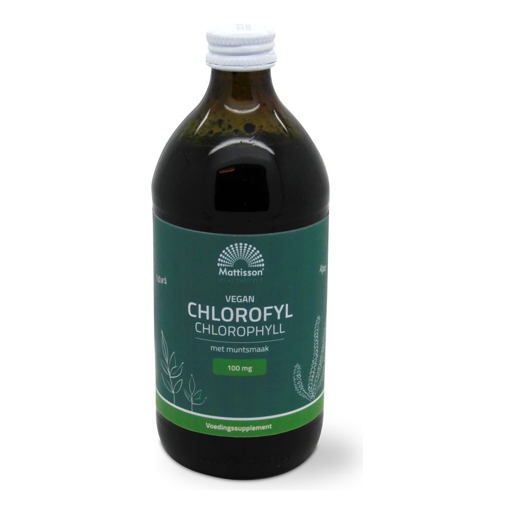 Vegan Chlorofyl 100 mg - 500 ml Supplement Mattisson   