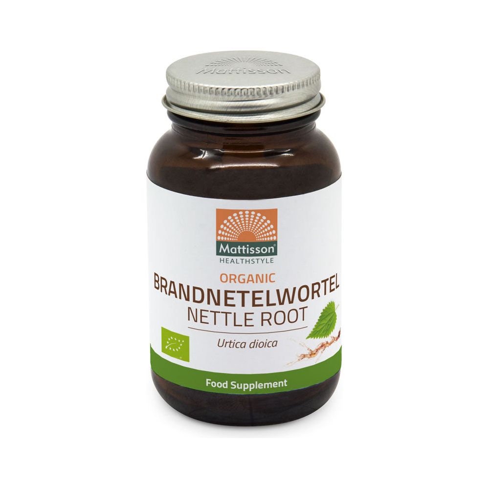 Biologische Brandnetelwortel 210mg - 120 capsules Supplement Mattisson   