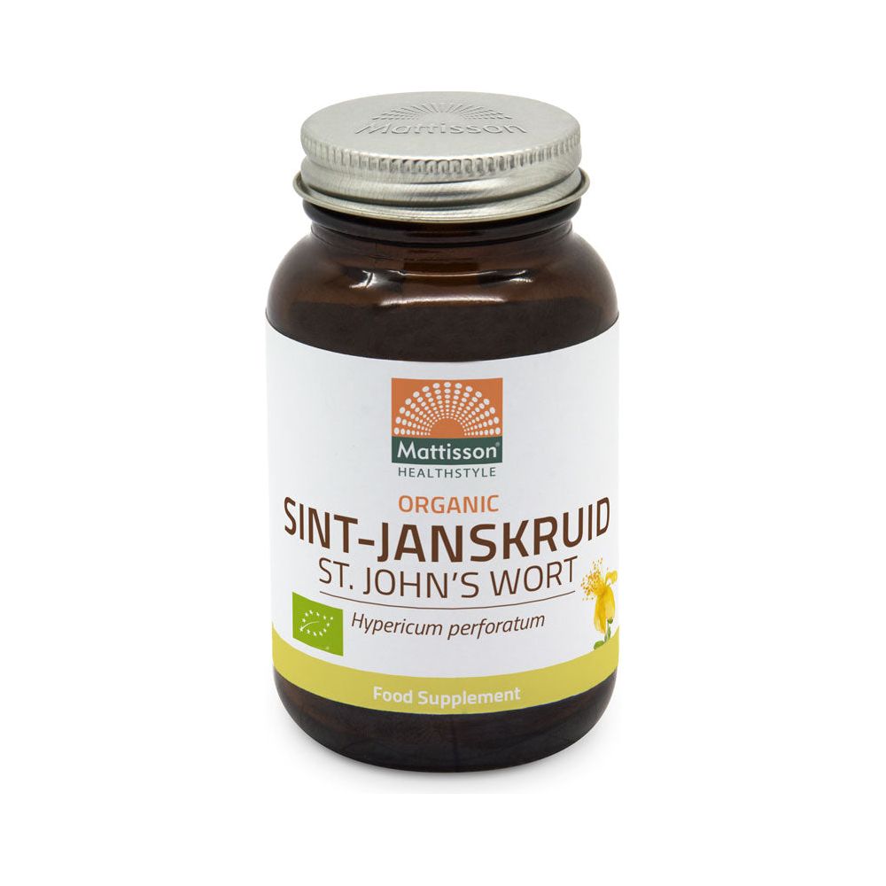 Biologisch Sint-Janskruid 230mg - 120 capsules Supplement Mattisson   