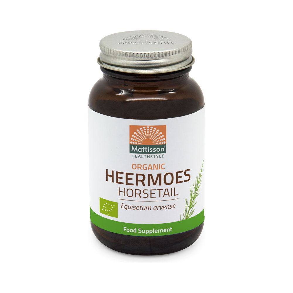 Biologische Heermoes 250 mg - 120 capsules Supplement Mattisson   