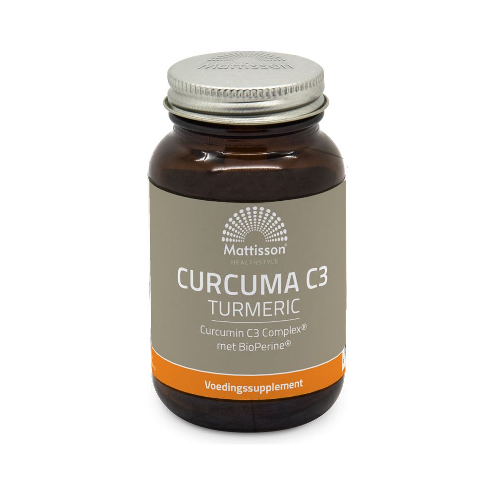 Curcuma C3 Complex® met BioPerine® - Turmeric - 60 tabletten Supplement Mattisson   