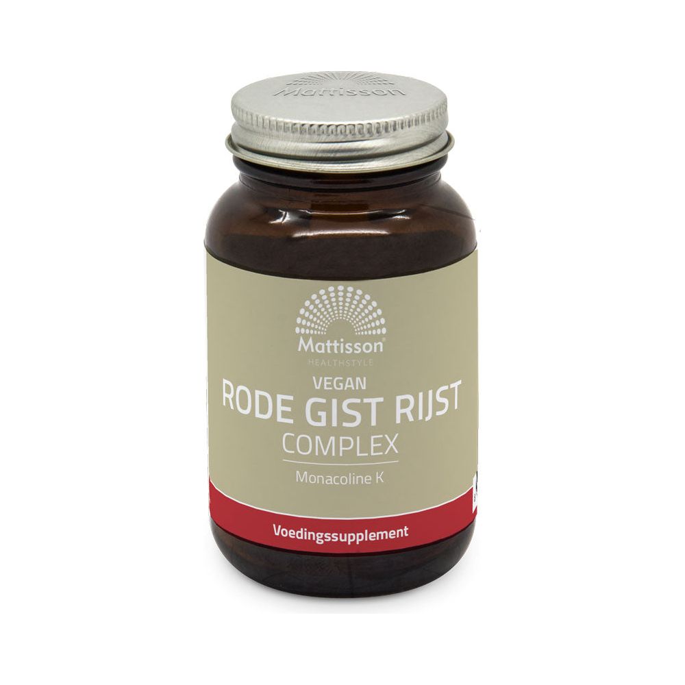 Rode Gist Rijst complex - Monacoline K - 90 capsules Supplement Mattisson   