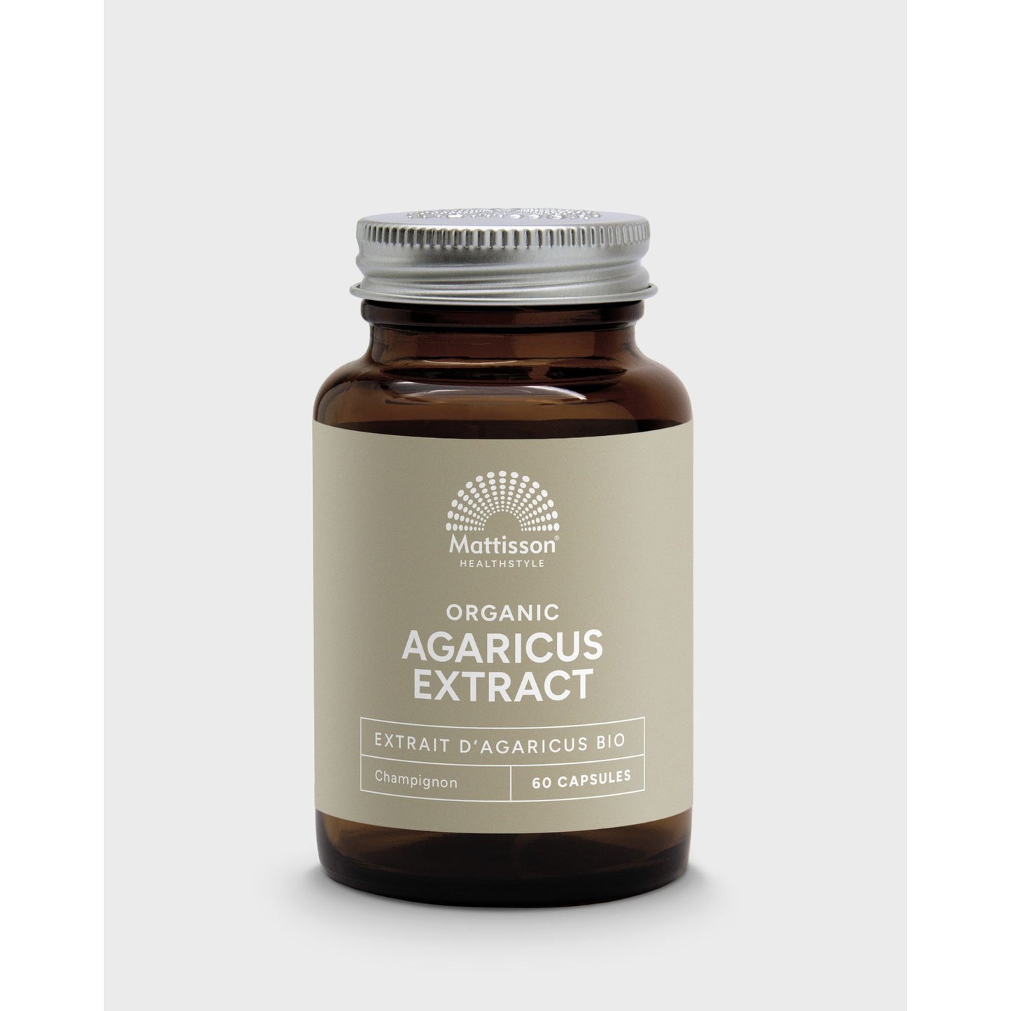 Biologische Agaricus 400mg - 60 capsules Supplement Mattisson Default Title