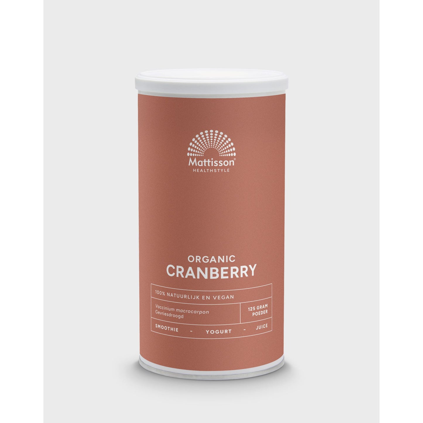 Biologisch Cranberry poeder - 125 g Supplement Mattisson Default Title