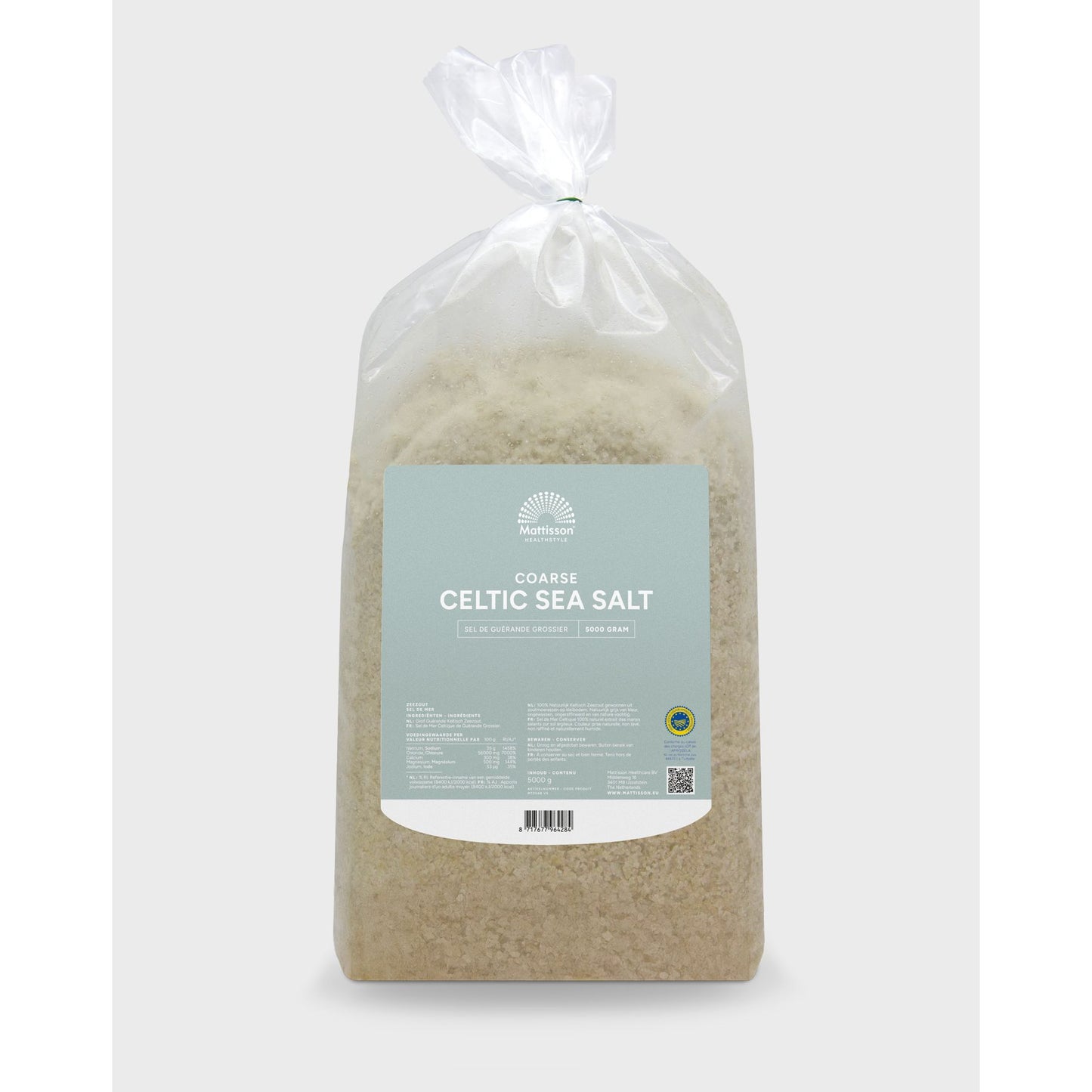 Keltisch Zeezout grof - Celtic Seasalt - Navulzak 5 kg Supplement Mattisson Default Title