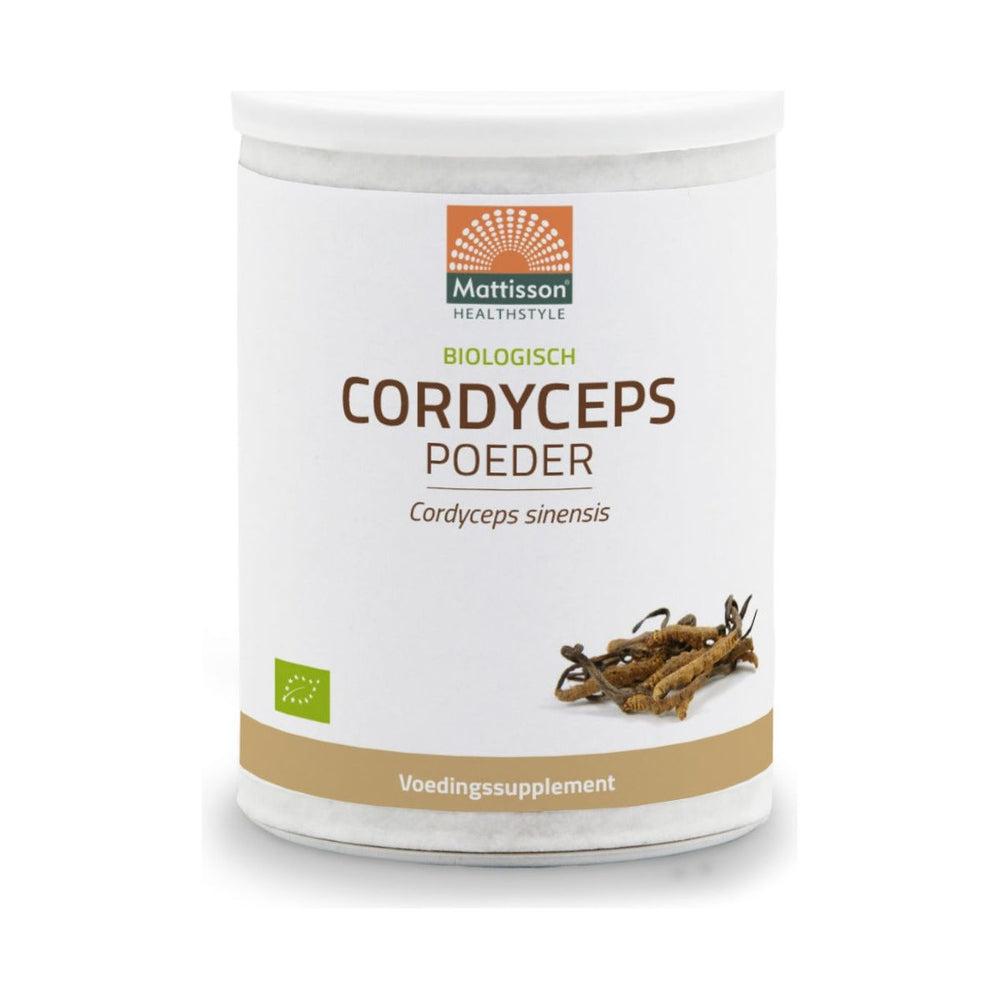 Biologisch Cordyceps poeder - 100 g Supplement Mattisson   