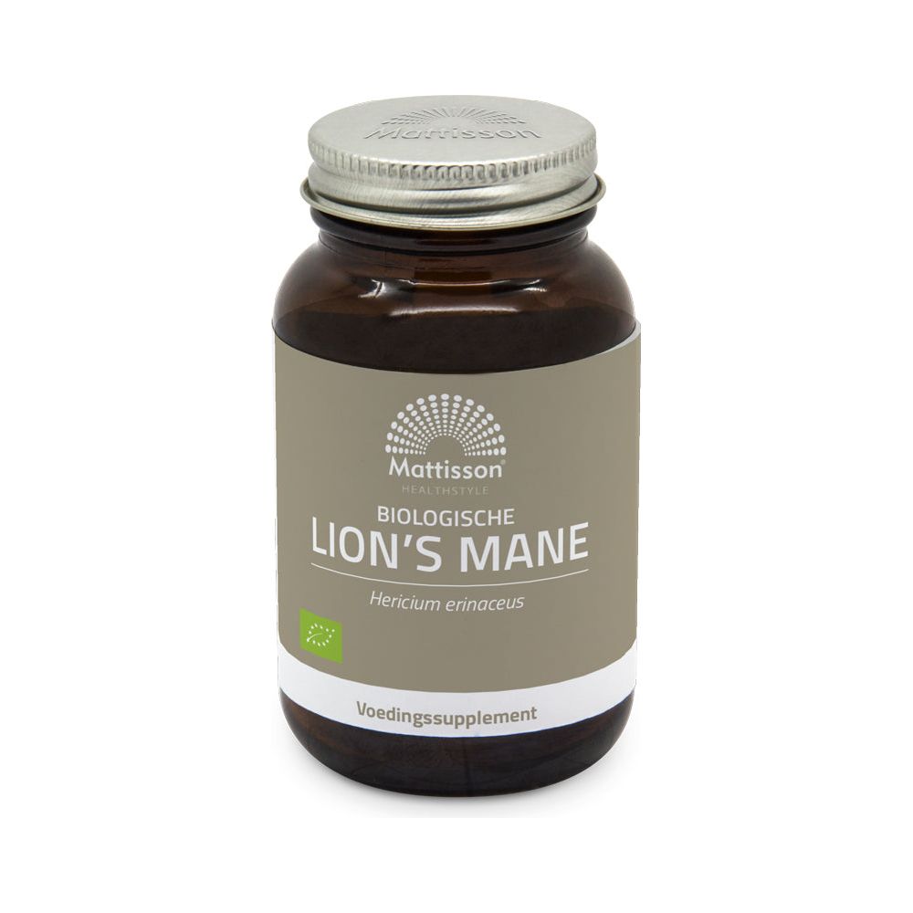 Biologische Lion's Mane 400 mg - 60 capsules Supplement Mattisson   