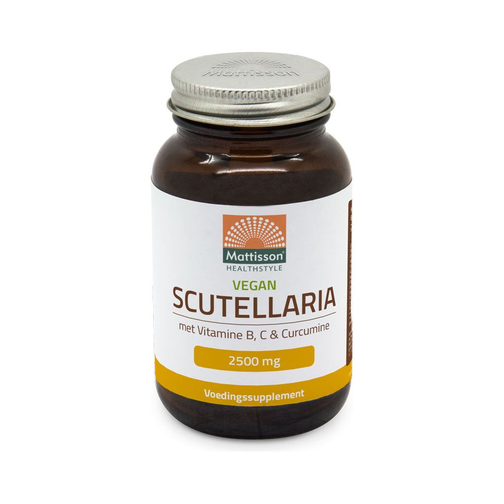 Scutellaria extract 2500mg - 60 capsules Supplement Mattisson   