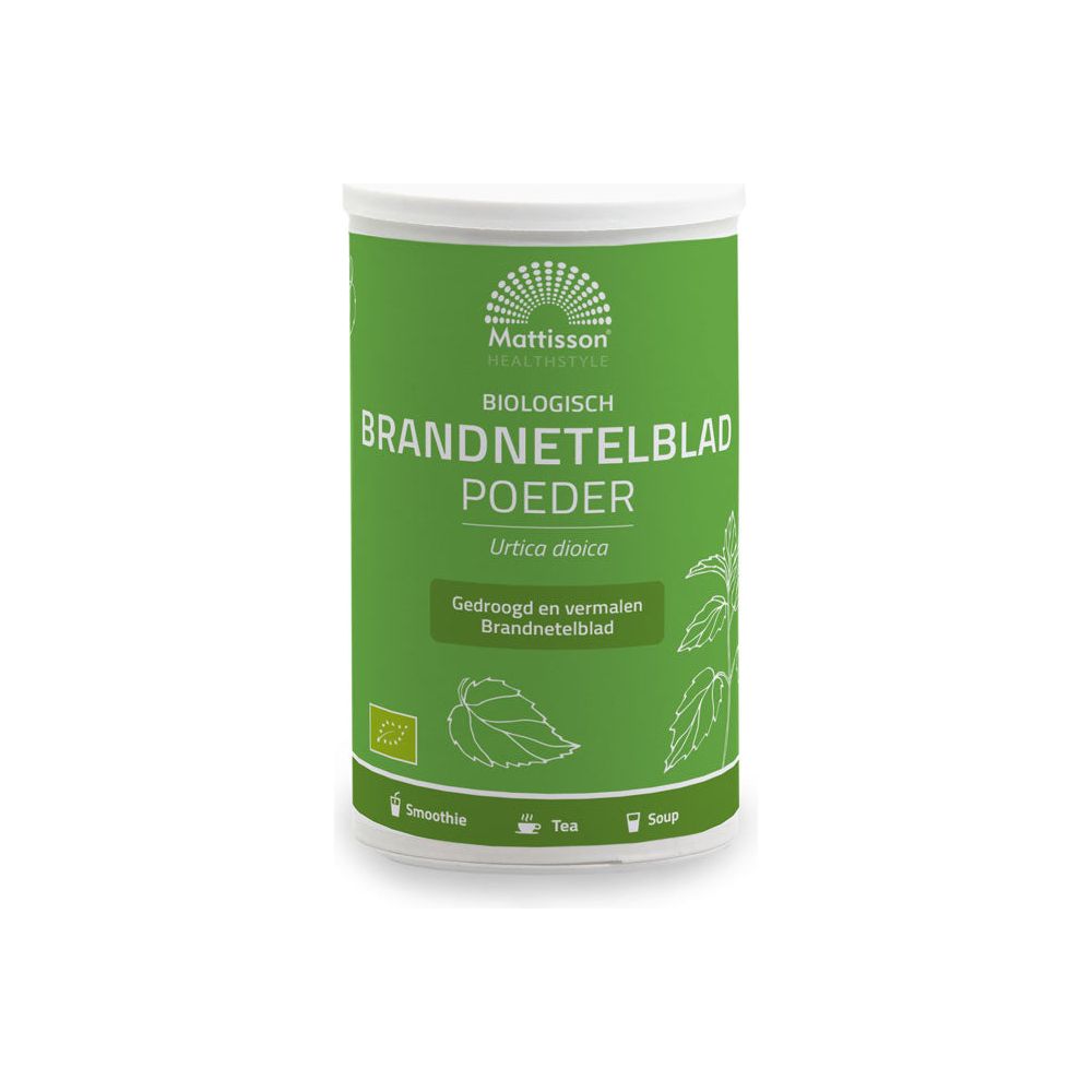 Biologisch Brandnetelblad poeder - 200 g Supplement Mattisson   